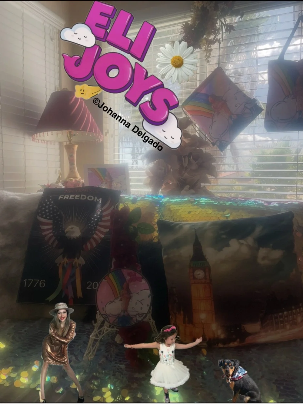 ELIJOYS - Mermaid Princess ©️JD indoor/Outdoor wall charm